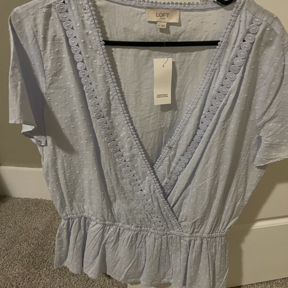 Peplum LOFT shirt